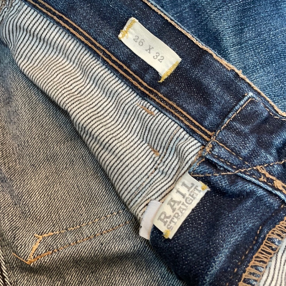 Madewell Rail Straight Leg Jeans - Picture 5 of 14